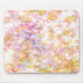 Tapis De Souris Abstrait Art Pale Yellow Pastel (Devant)