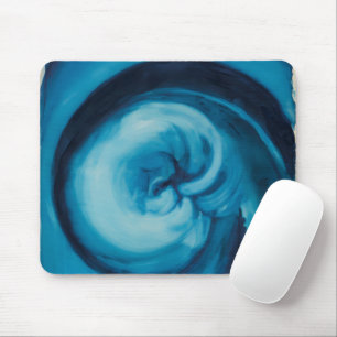 Tapis De Souris Abstrait Bleu I Georgia O'Keeffe