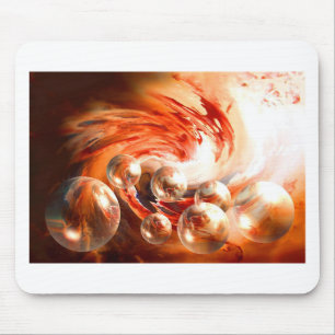 Tapis De Souris Abstrait contemporain