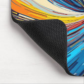 Tapis De Souris Abstrait de couleur (Coin)