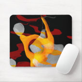 Tapis De Souris Abstrait de la poire (Avec souris)