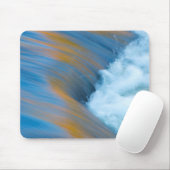 Tapis De Souris Abstrait d'eau bleue, Canada (Avec souris)