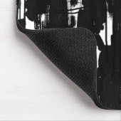 Tapis De Souris Abstrait en noir (Coin)