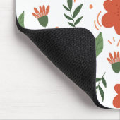 Tapis De Souris Abstrait Floral (Coin)