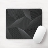 Tapis De Souris Abstrait, moderne, simple, dynamique motif de lign (Avec souris)