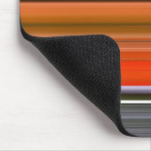 Tapis De Souris Abstrait n° 1 : orange et gris (Coin)