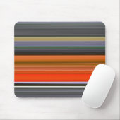 Tapis De Souris Abstrait n° 1 : orange et gris (Avec souris)