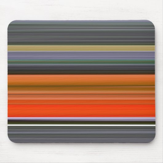 Tapis De Souris Abstrait n° 1 : orange et gris (Devant)