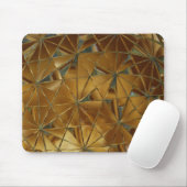 Tapis De Souris abstrait or (Avec souris)
