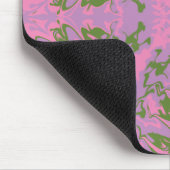 Tapis de souris abstrait Pink Sage (Coin)