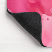 Tapis De Souris Abstrait rose sur rose (Coin)