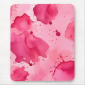Tapis De Souris Abstrait rose sur rose (Devant)