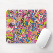 Tapis De Souris abstrait "Samba" (Avec souris)