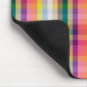 Tapis De Souris Abstrait Scottish Plaid (Coin)