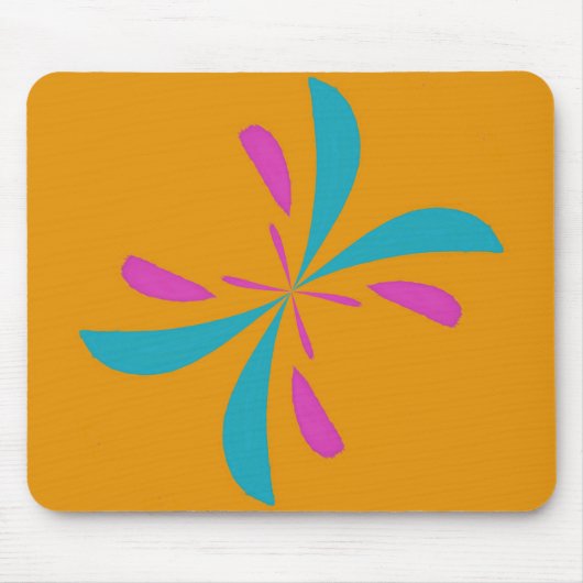 Tapis De Souris Abstrait simple Motif de vol papillon (Devant)