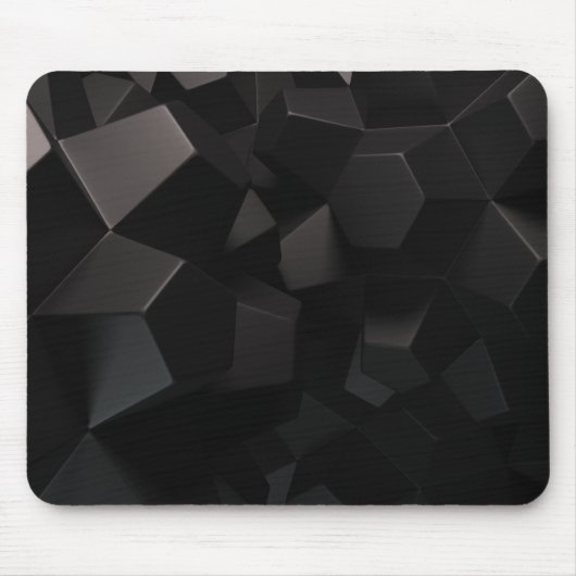 Tapis De Souris Abstrait Sombre (Devant)