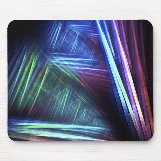 Tapis de souris abstrait Trippy de fractale (Devant)