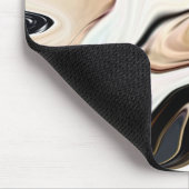 Tapis De Souris Abstraite élégante couleur rétro fluide numérique (Coin)