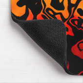 Tapis De Souris Abstraite spirale de lave (Coin)