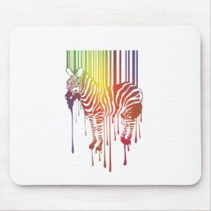 Tapis De Souris Abstraite Zebra Mousepad