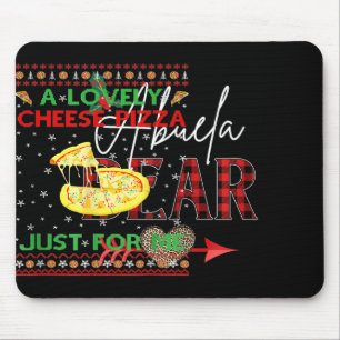 Tapis De Souris Abuela Bear Buffalo Plaid Christmas Leopard Xmas F