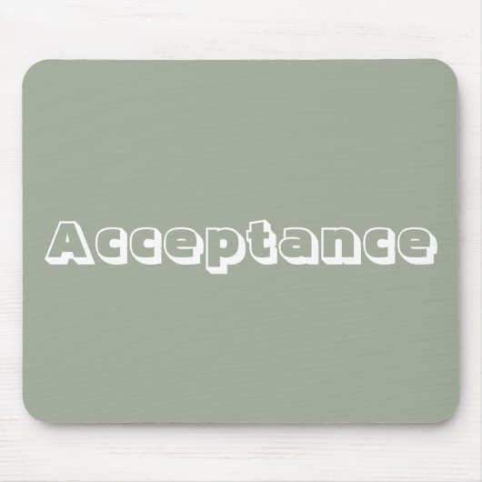 Tapis De Souris Acceptation (Devant)
