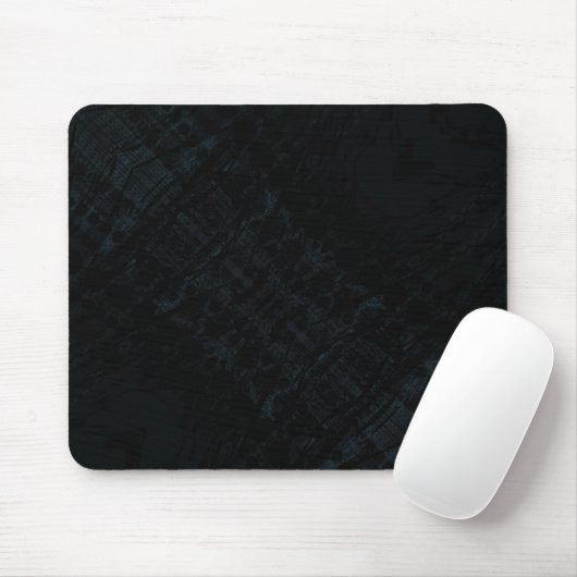 Tapis De Souris Acceptation | Texture foncée Shibori (Avec souris)
