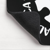 Tapis De Souris Accepter Adapt Advocate Puzzle Pièce Autisme Lauré (Coin)