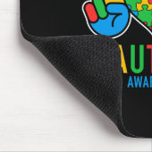 Tapis De Souris Accepter Comprendre la Sensibilisation sur l'autis (Coin)