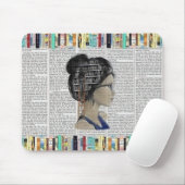 Tapis De Souris Accessoire de bureau littéraire (Avec souris)
