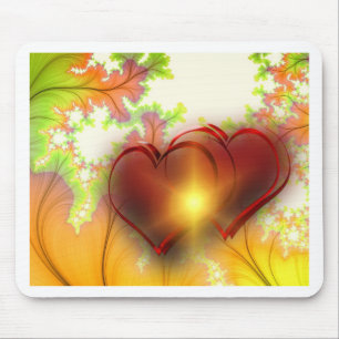 Tapis De Souris Accessoires Motifs design coeur moderne chic, amou