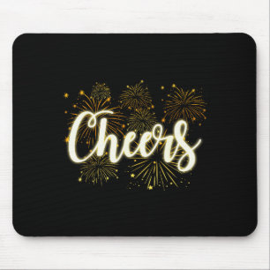 Tapis De Souris Acclamations à la nouvelle année 2026 Bonne année 