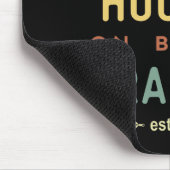 Tapis De Souris Accompagné D'Être Grand-Père Est 2024 Première Foi (Coin)