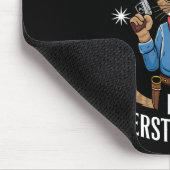 Tapis De Souris Accorde-toi Partenaire Je suis trop stimulé Retro  (Coin)