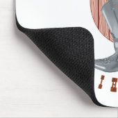Tapis De Souris Accrocher mes bottes (Coin)
