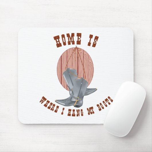 Tapis De Souris Accrocher mes bottes (Avec souris)