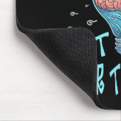 Tapis De Souris Accrochez-Moi, Laisse-Moi Réfléchir, Feu D'Ampoule (Coin)