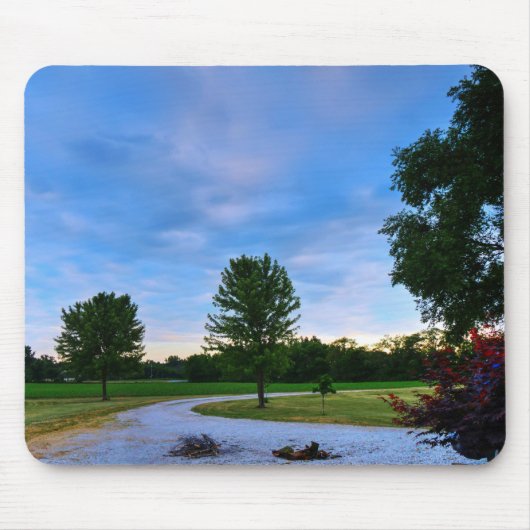 Tapis De Souris Accueil Autoroute Mousepad (Devant)