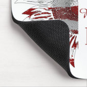 Tapis De Souris Accueil des libres à cause des courageux, (Coin)