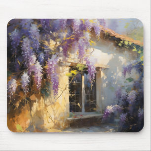 Tapis De Souris Accueil Fleurs violettes