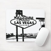 Tapis De Souris Accueillez au graphique de vecteur de Las Vegas (Avec souris)