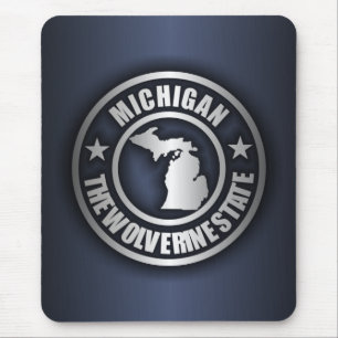 Tapis De Souris Acier" Mousepad "du Michigan