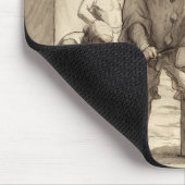 Tapis De Souris Acrobates au c.1865-69 juste (Coin)