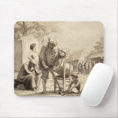 Tapis De Souris Acrobates au c.1865-69 juste (Avec souris)