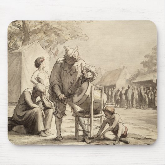 Tapis De Souris Acrobates au c.1865-69 juste (Devant)