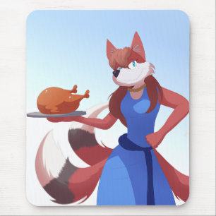 Tapis De Souris Action de grâce à la mère d'Anton