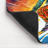 Tapis De Souris Action de ski (Coin)