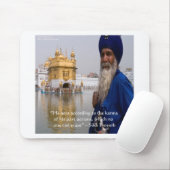 Tapis De Souris Actions/Karma proverbe sikh (Avec souris)