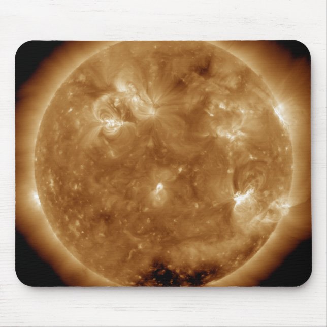 Tapis De Souris Activité solaire sur le Soleil 5 (Devant)