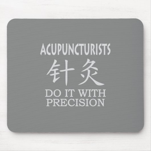 Tapis De Souris Acupuncture humour (Devant)